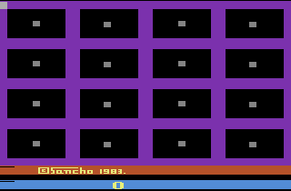 Dice Puzzle screenshot 3 for Atari 2600